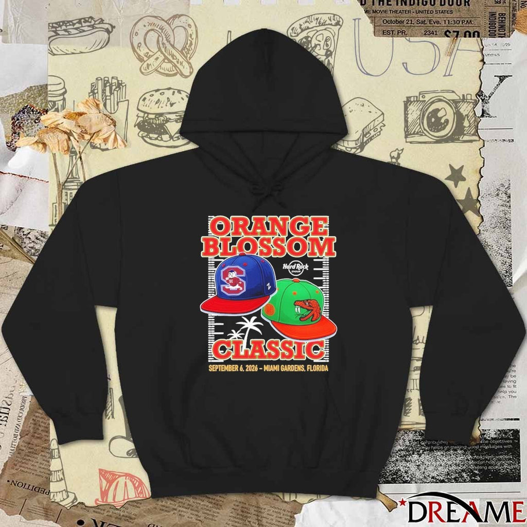 South Carolina Vs Florida A&M Orange Blossom Classic September 6 2026 Miami Gardens FL t-shirt