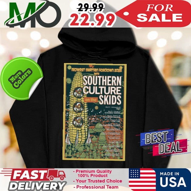 Southern Culture On The Skids Midwest Martian Hoedown 2025 Poster Shirt