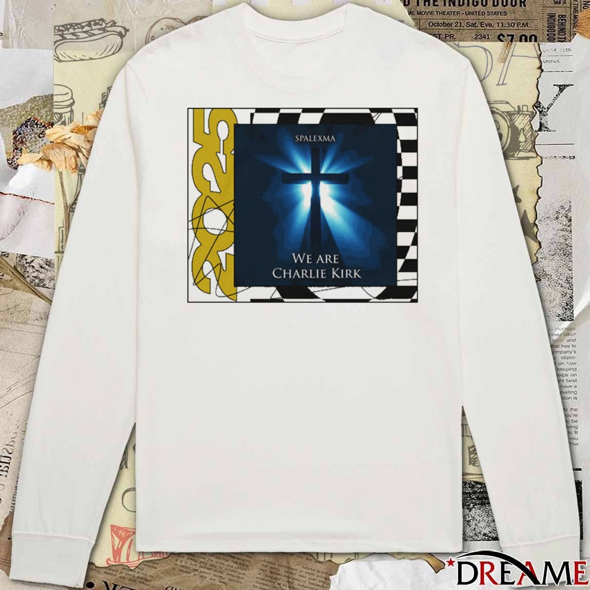 Spalexma 2025 Album We Are Charlie t-shirt