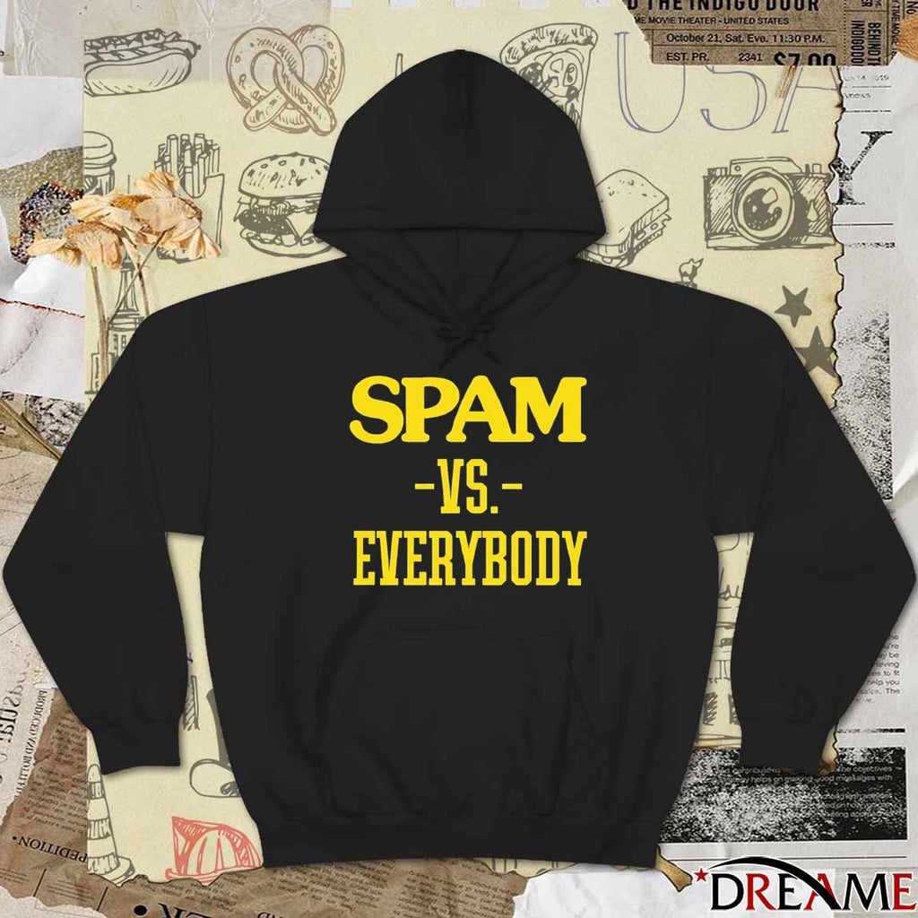 Spam VS Everybody Tetairoa McMillan Carolina Panthers t-shirt