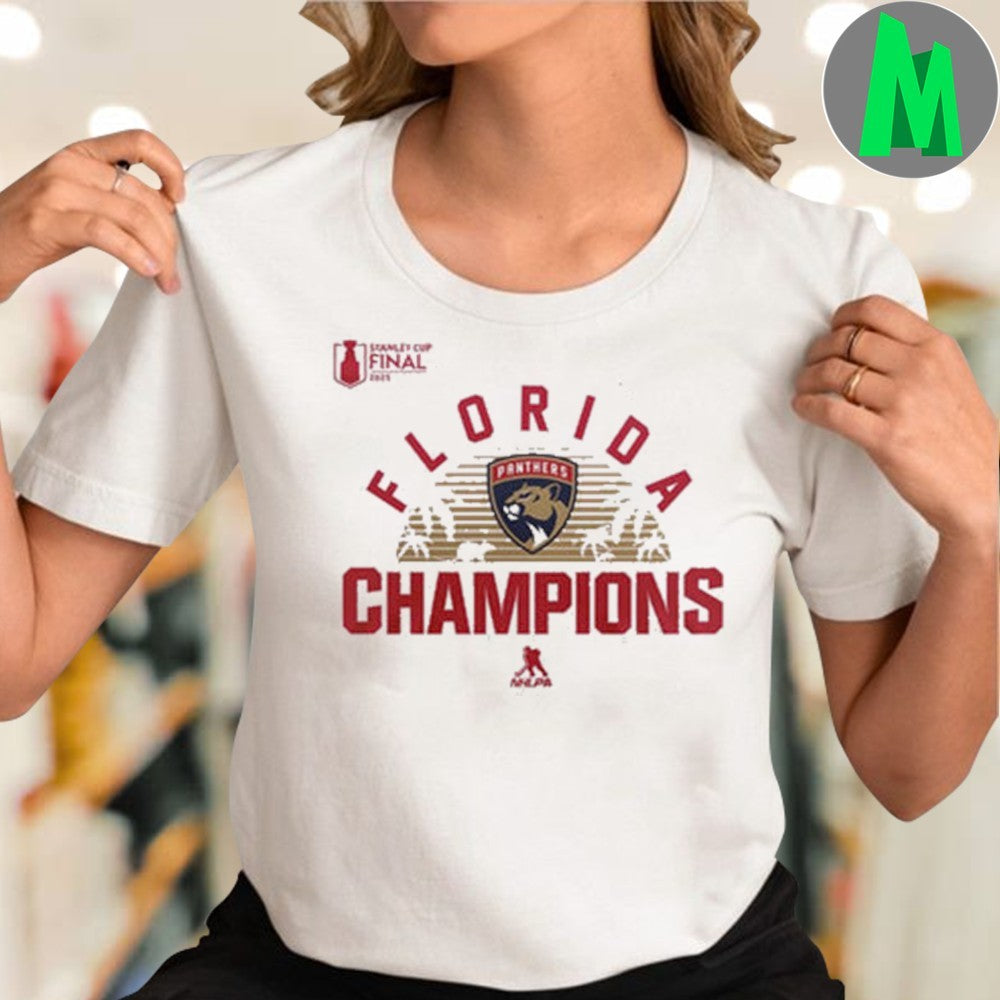 Special Edition Florida Panthers Back-To-Back Stanley Cup Champions 2025 T-Shirt