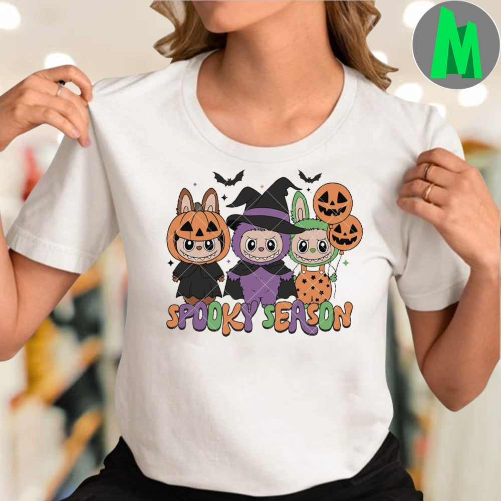 Spooky season with labubu Shirt
