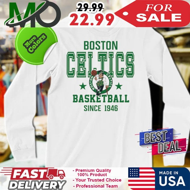 Sportiqe Cream Boston Celtics Duke Shirt