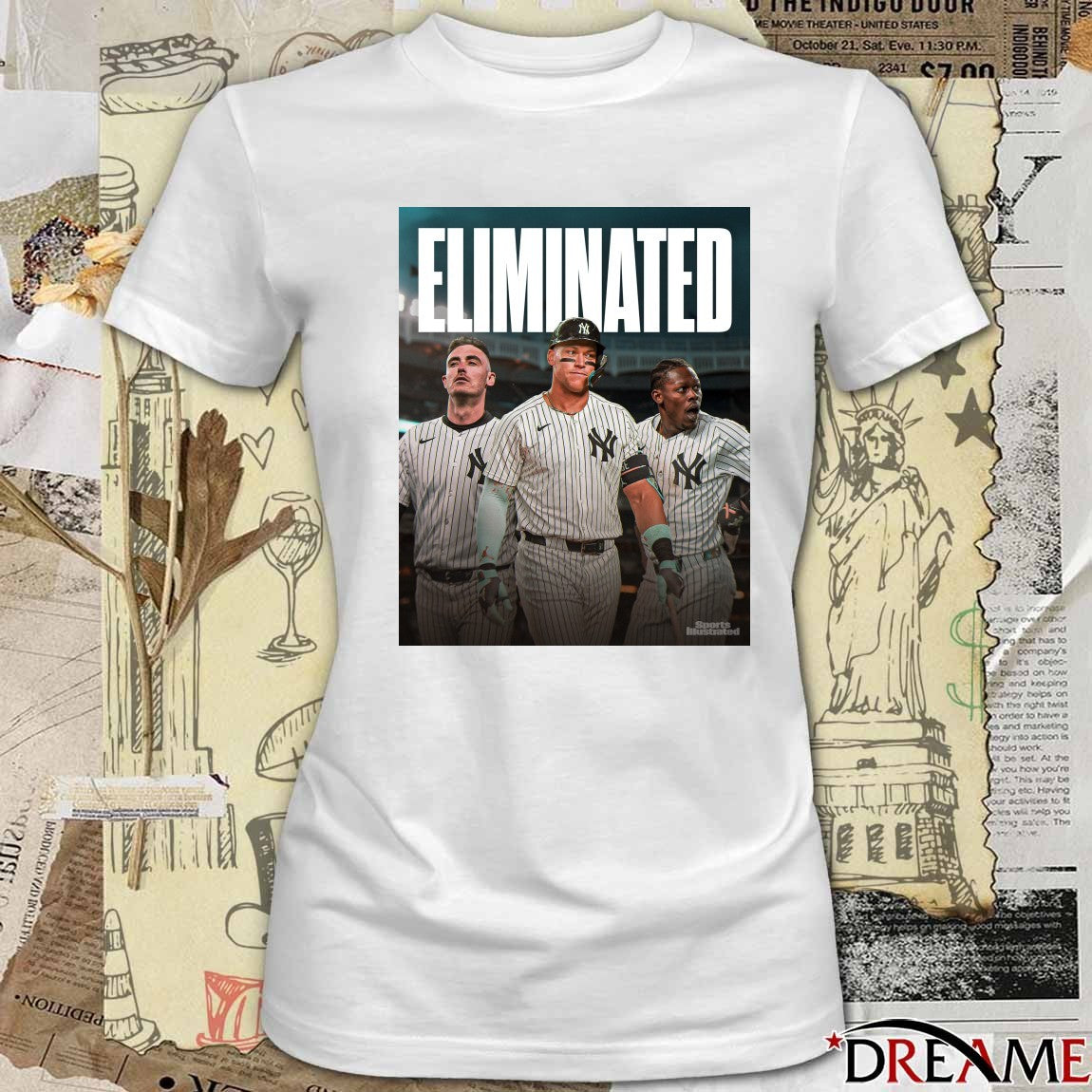 Sports Illustrated The Toronto Blue Jays Eliminate The New York Yankees From The Postseason 2025 Poster t-shirt