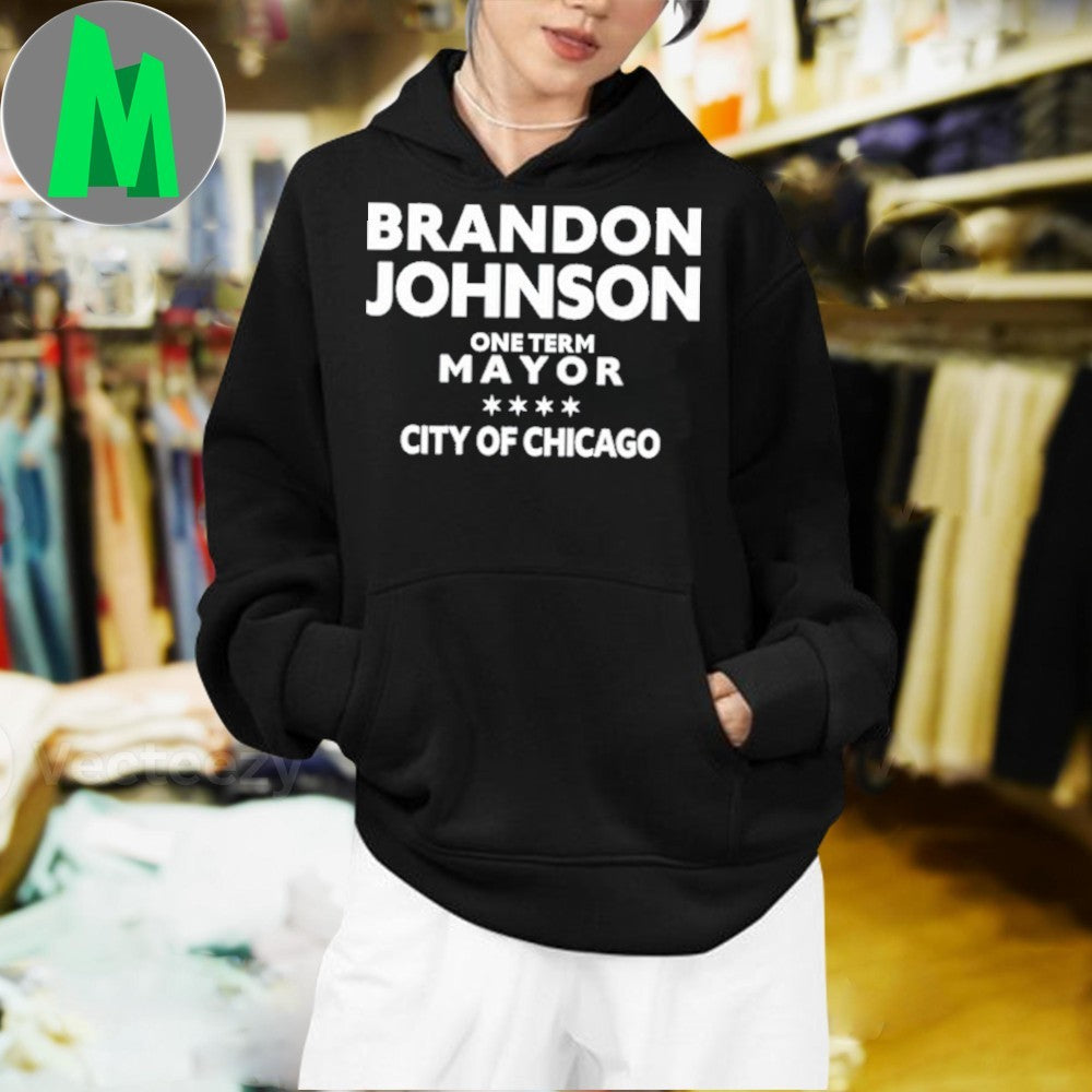 Spotnews on Johnson One Term Mayor City Of Chicago Tee Shirt