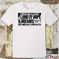 Springsteen & The E Street Band 2026 Land Of Hope & Dreams American Tour No King t-shirt