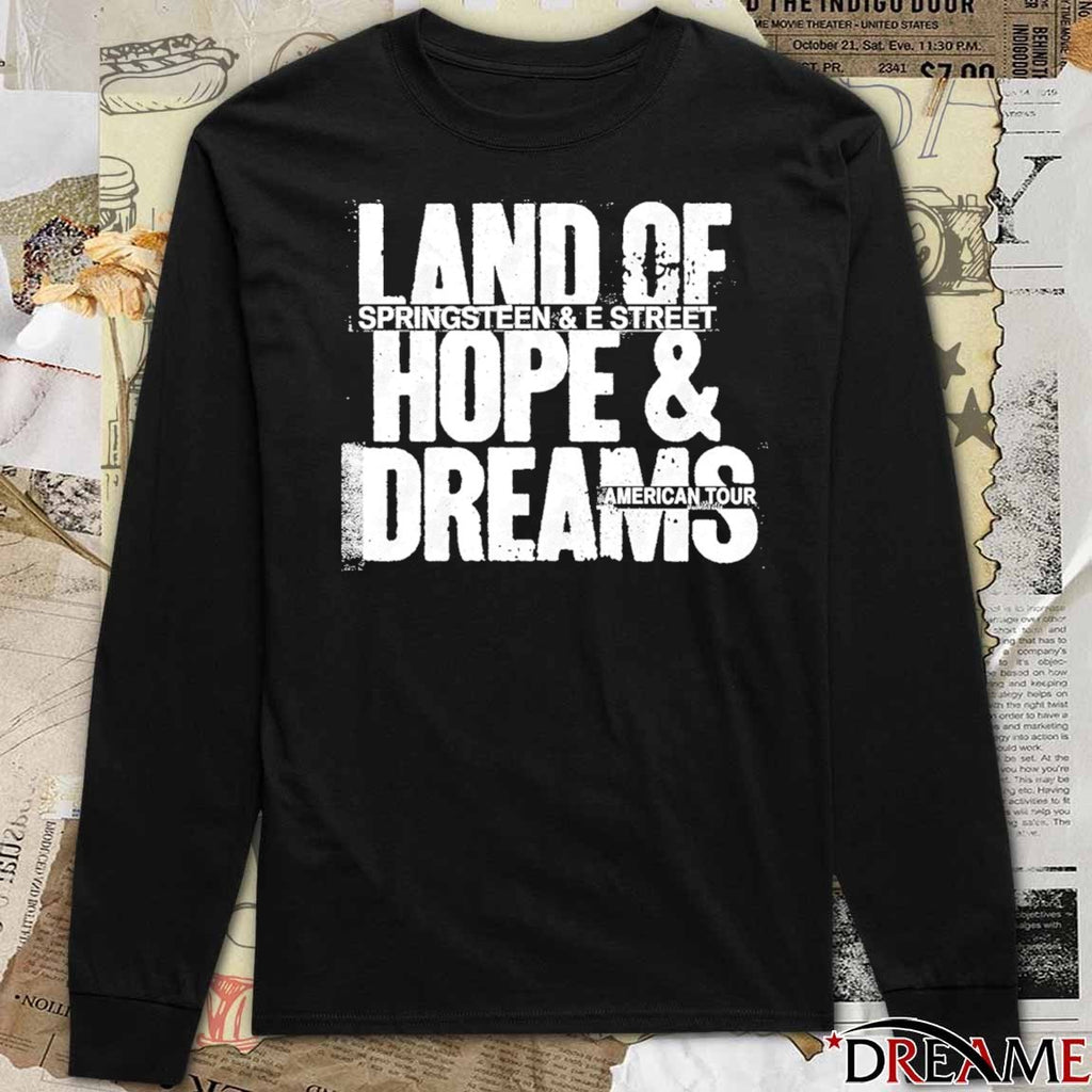 Springsteen & The E Street Band 2026 Land Of Hope and Dreams American Tour t-shirt
