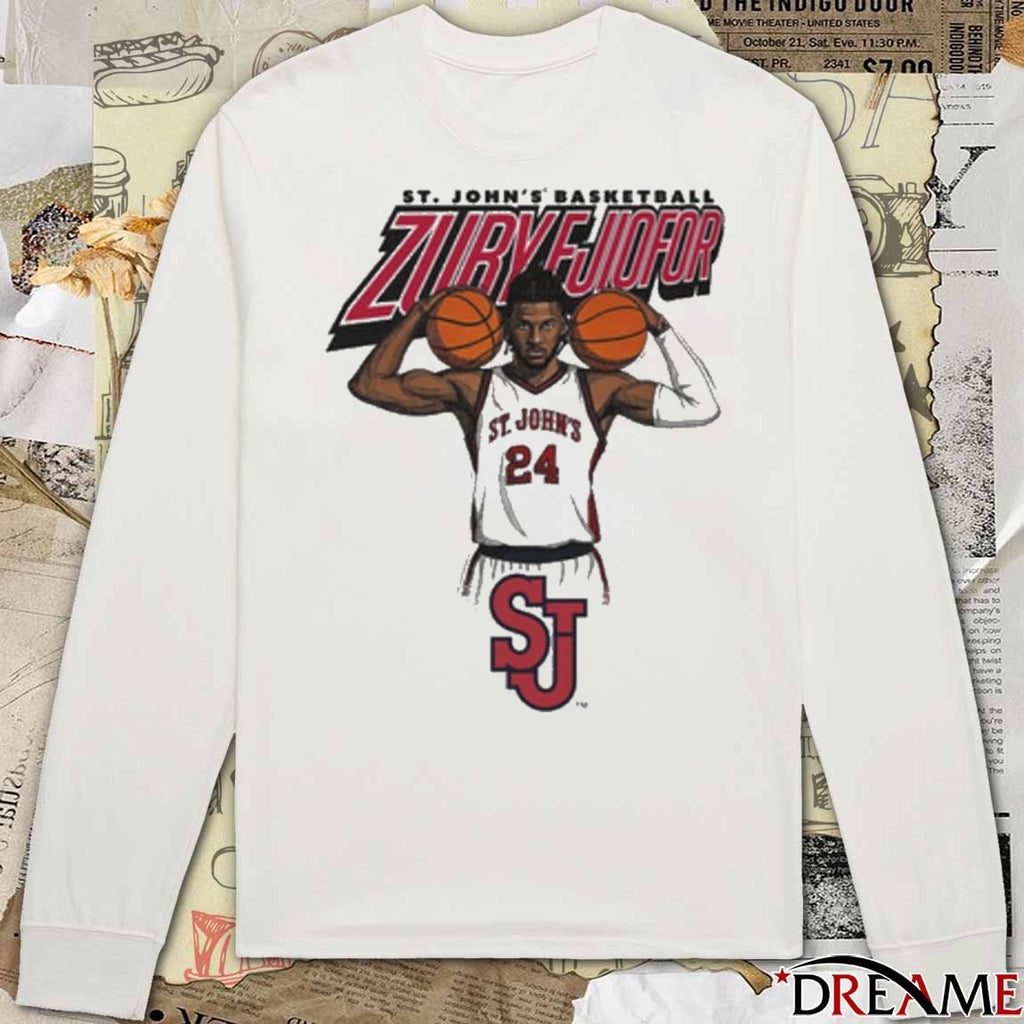 St. John’s Men’s Basketball Champions 24 Zuby Ejiofor t-shirt