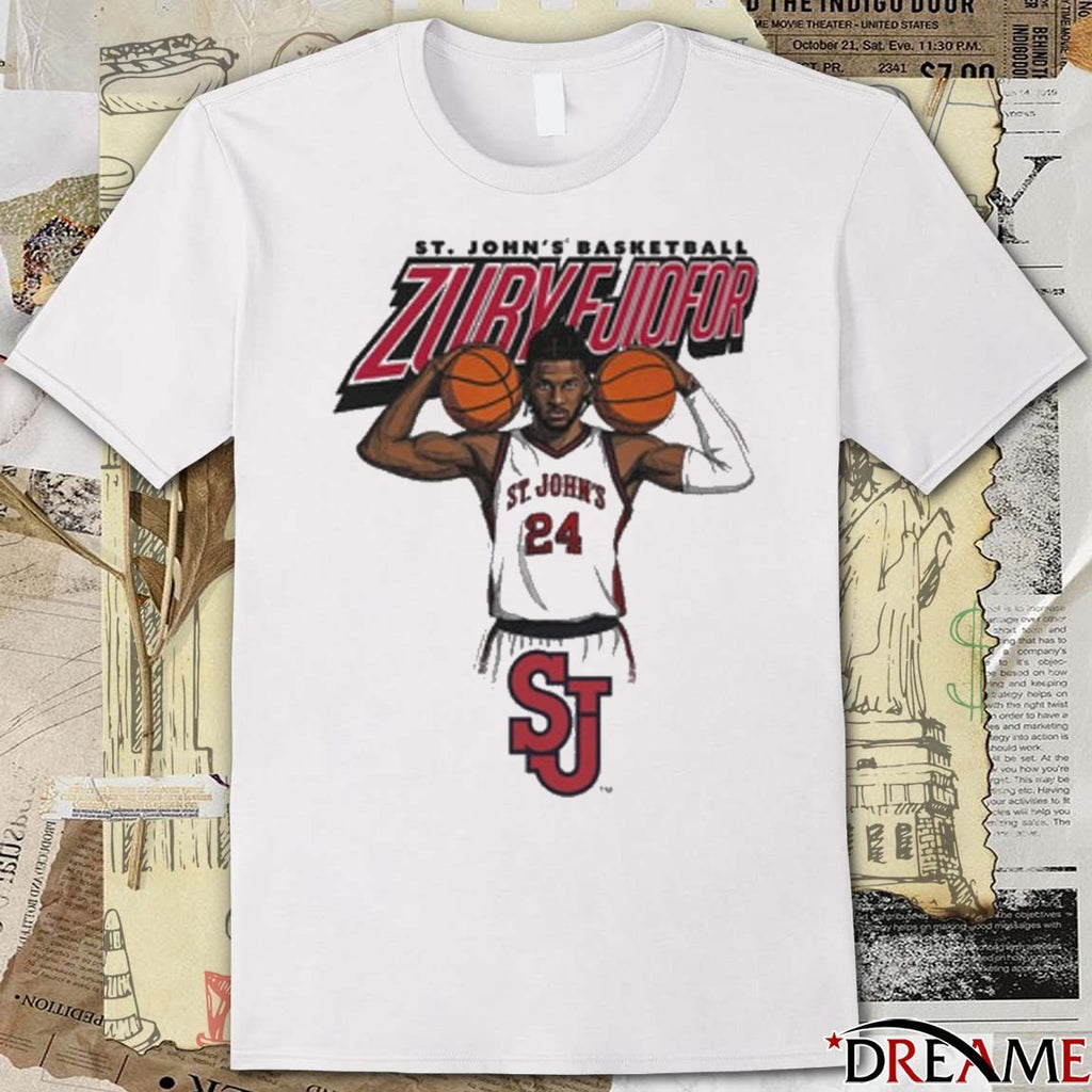 St. John’s Men’s Basketball Champions 24 Zuby Ejiofor t-shirt