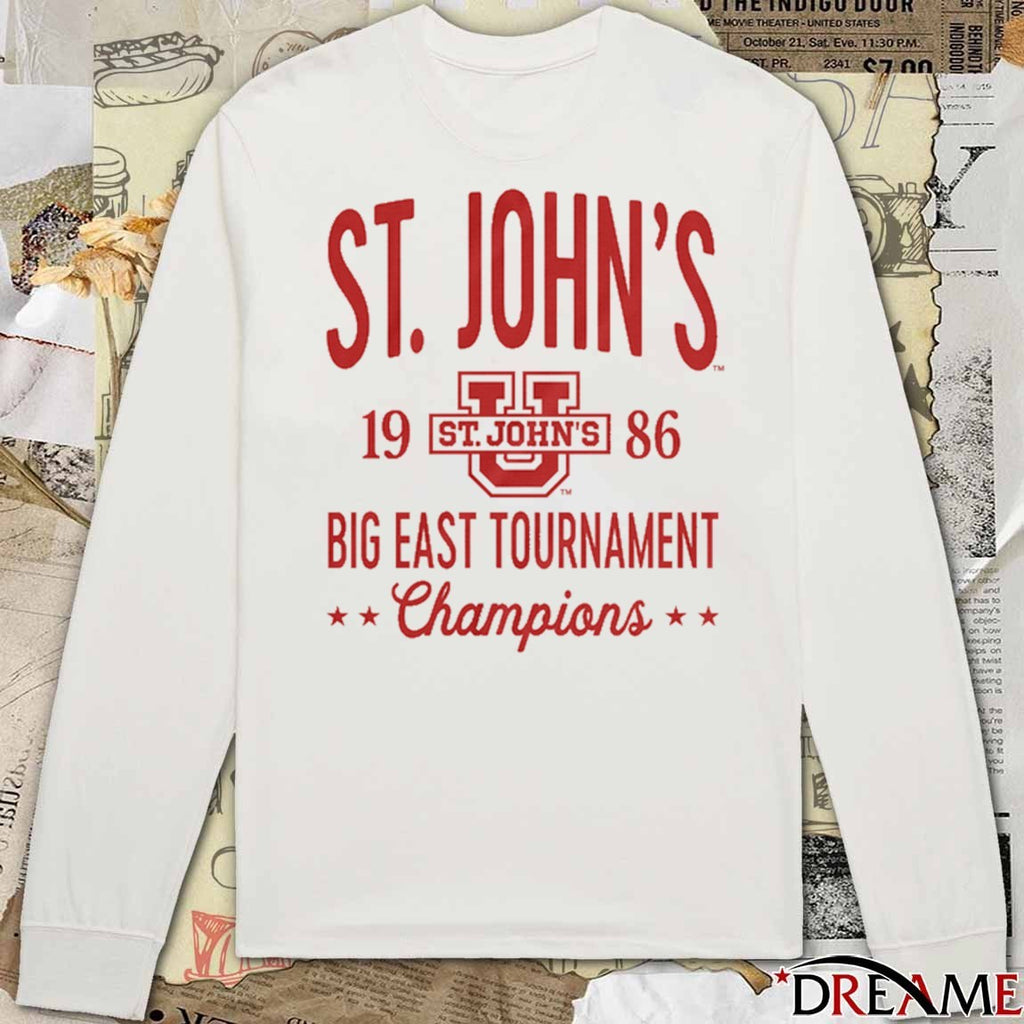 St. John’s Red Storm Basketball Team Big East Tournament Champions t-shirt