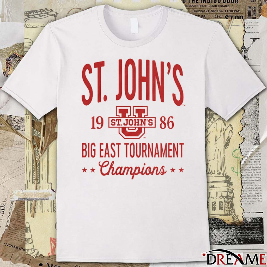St. John’s Red Storm Basketball Team Big East Tournament Champions t-shirt