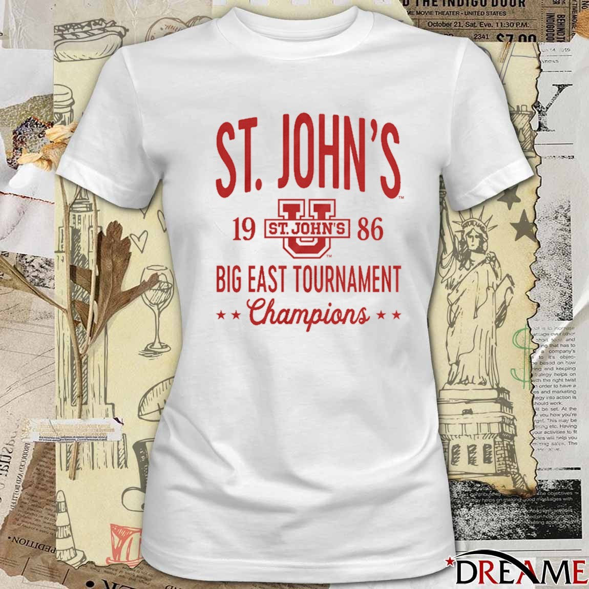 St. John’s Red Storm Basketball Team Big East Tournament Champions t-shirt