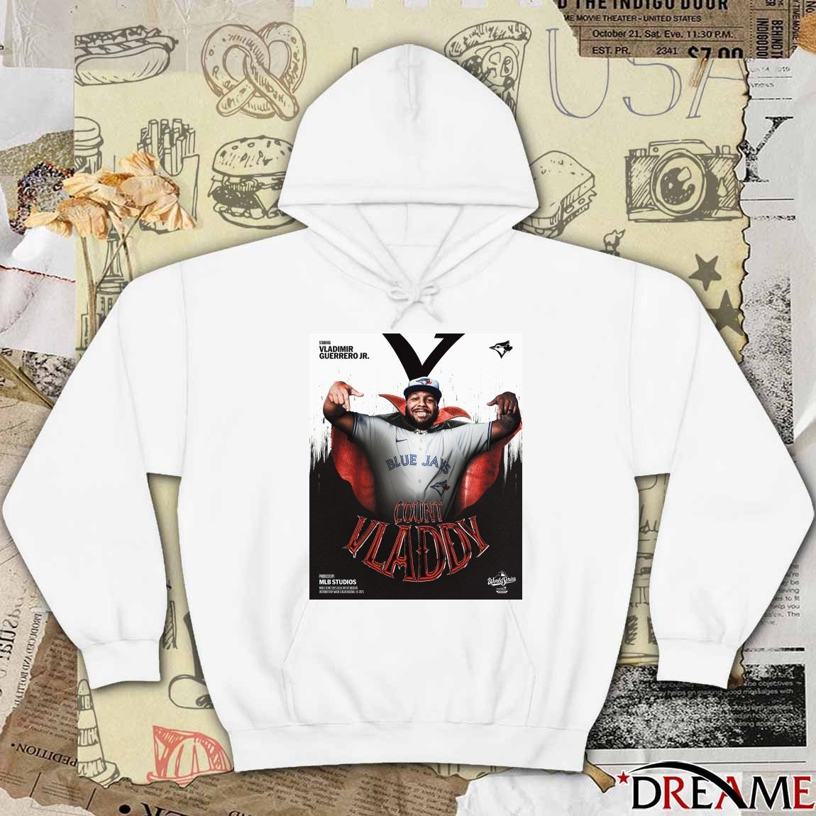 Starring Vladimir Guerrero Jr. Toronto Blue Jays MLB Count Vladdy 2025 Poster t-shirt