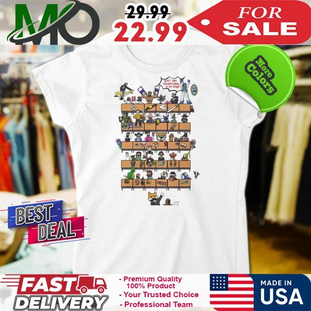 Stash Academy 1st Class What Are You Guys Doing In My House Crypto Shirt