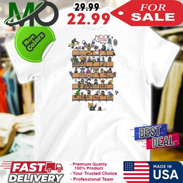 Stash Academy 1st Class What Are You Guys Doing In My House Crypto Shirt