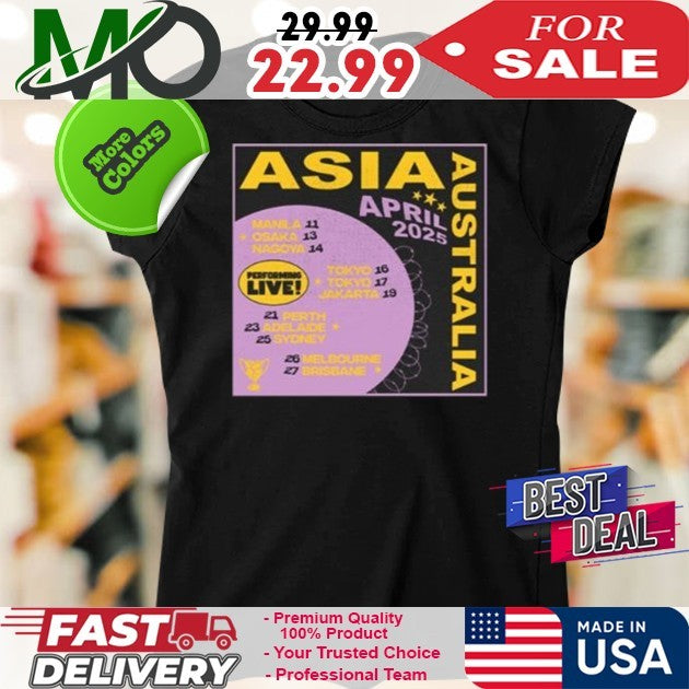 State Champs Aus Asia Tour State Champs Shirt