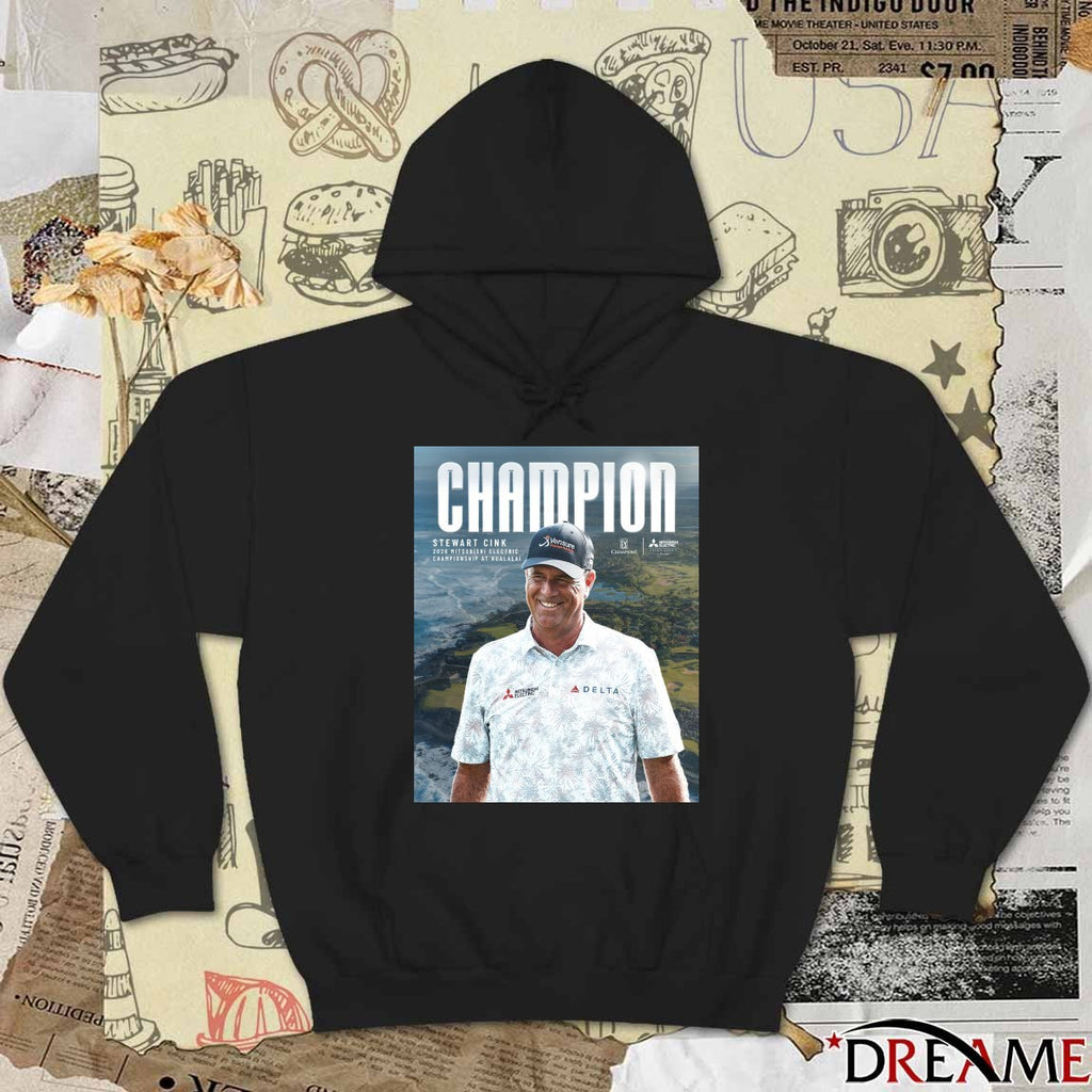 Stewart Cink 2026 Mitsubishi Electric Championship At Hualalai Champion PGA Tour Poster t-shirt