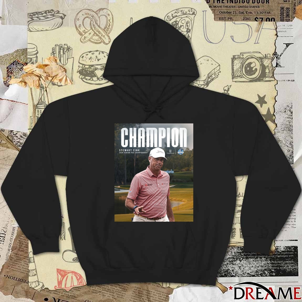 Stewart Cink 2026 Senior PGA Championship PGA Tour Poster t-shirt