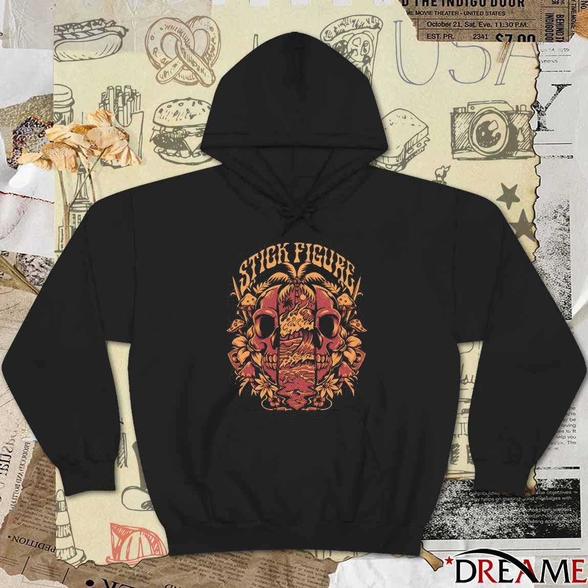 Stick Figure Lucid Coast 2026 t-shirt