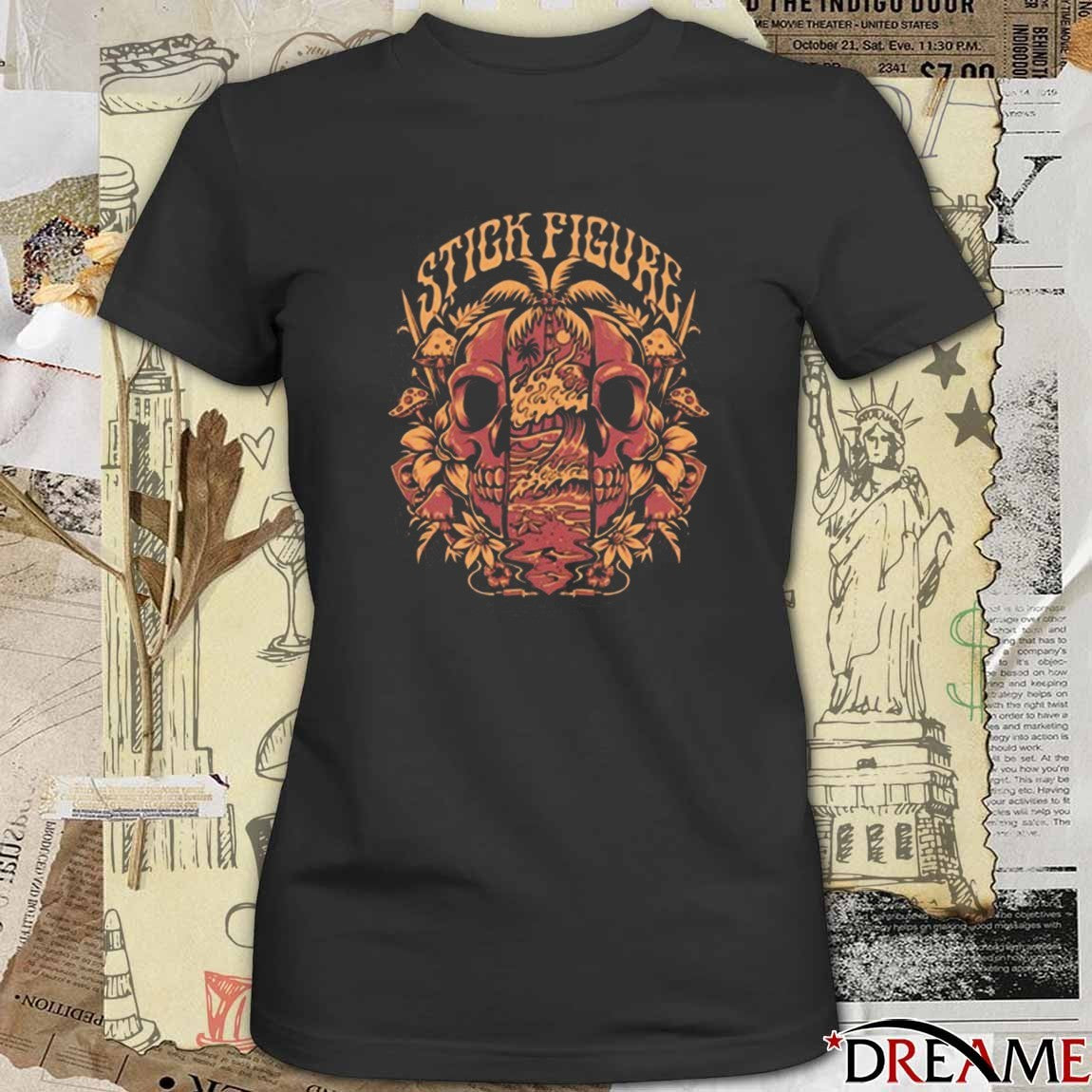 Stick Figure Lucid Coast 2026 t-shirt
