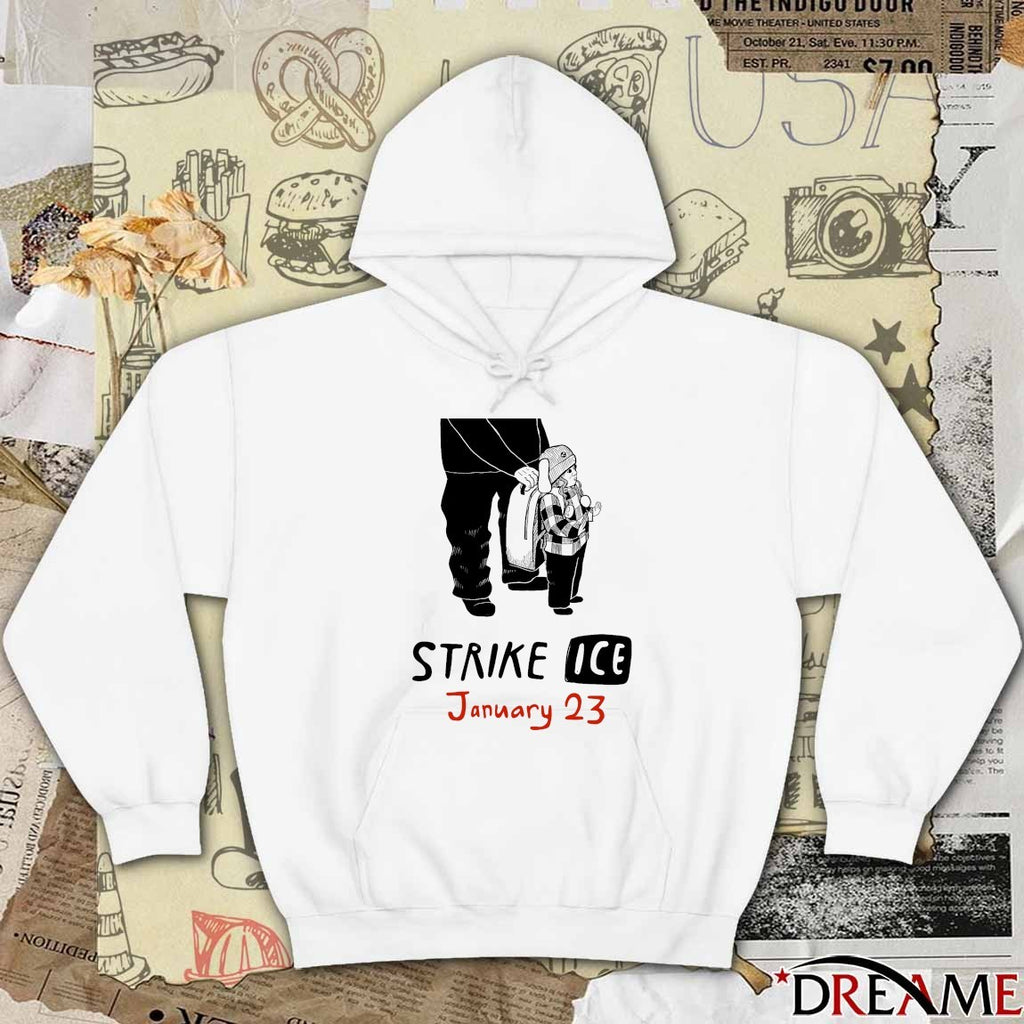 Strike ICE January 23 2026 Free Liam Ramos t-shirt