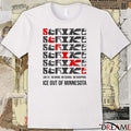 Strike January 23 2026 No Work No School No Shopping ICE Out Of Minnesota t-shirt