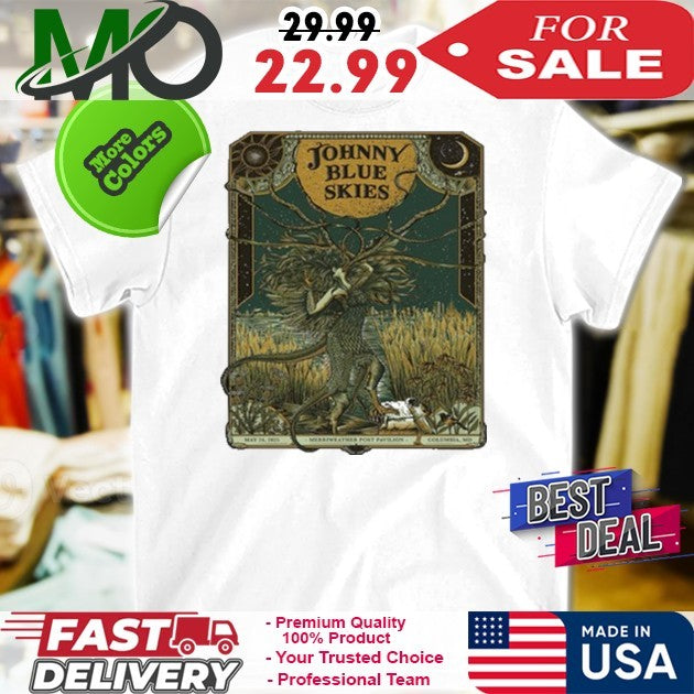 Sturgill Simpson Johnny Blue Skies 2025 Columbia MD Concert Tour Shirt – Official Country Rock Fan Merch