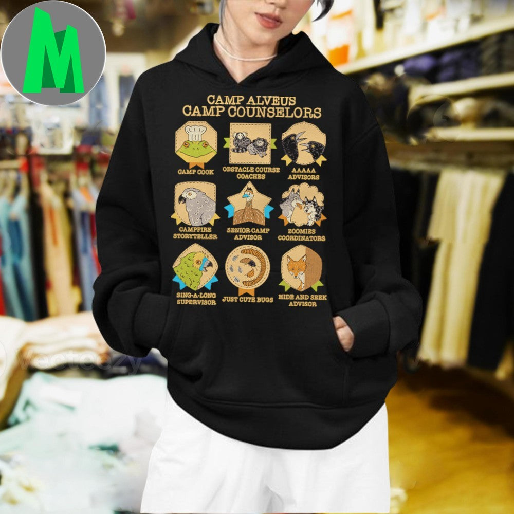 Summer Camp Alveus Camp Counselors Shirt