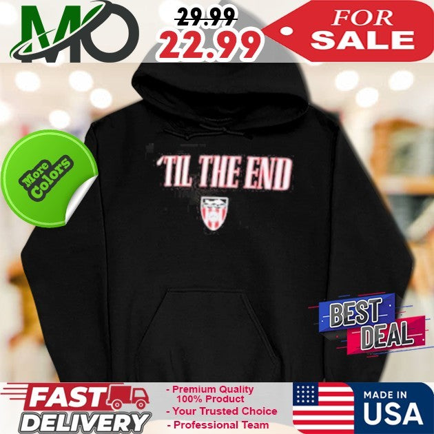 Sunderland Play-Off Winners ‘Till The End’ Football Club Fan Logo Shirt