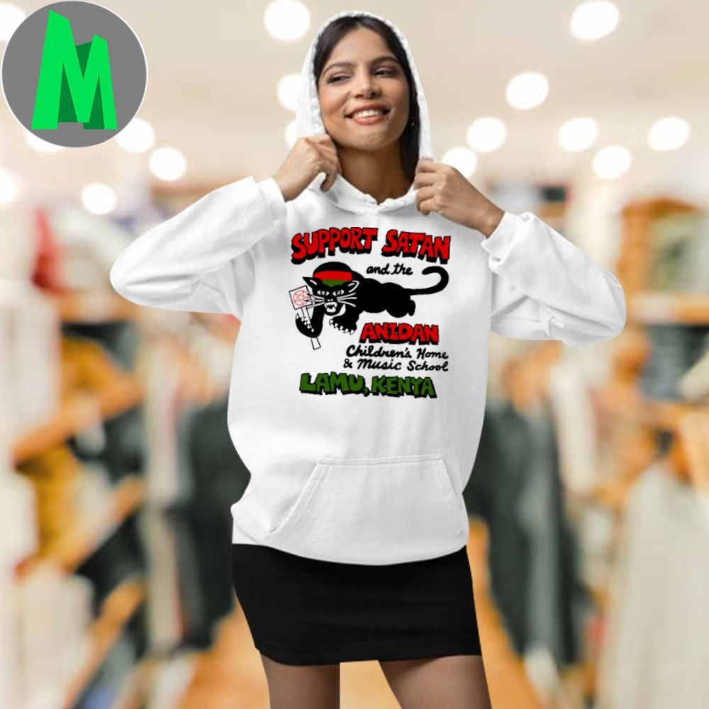 Support Satan And The Anidan Children’s Home And Music School Lamu Kenya Sand Shirt