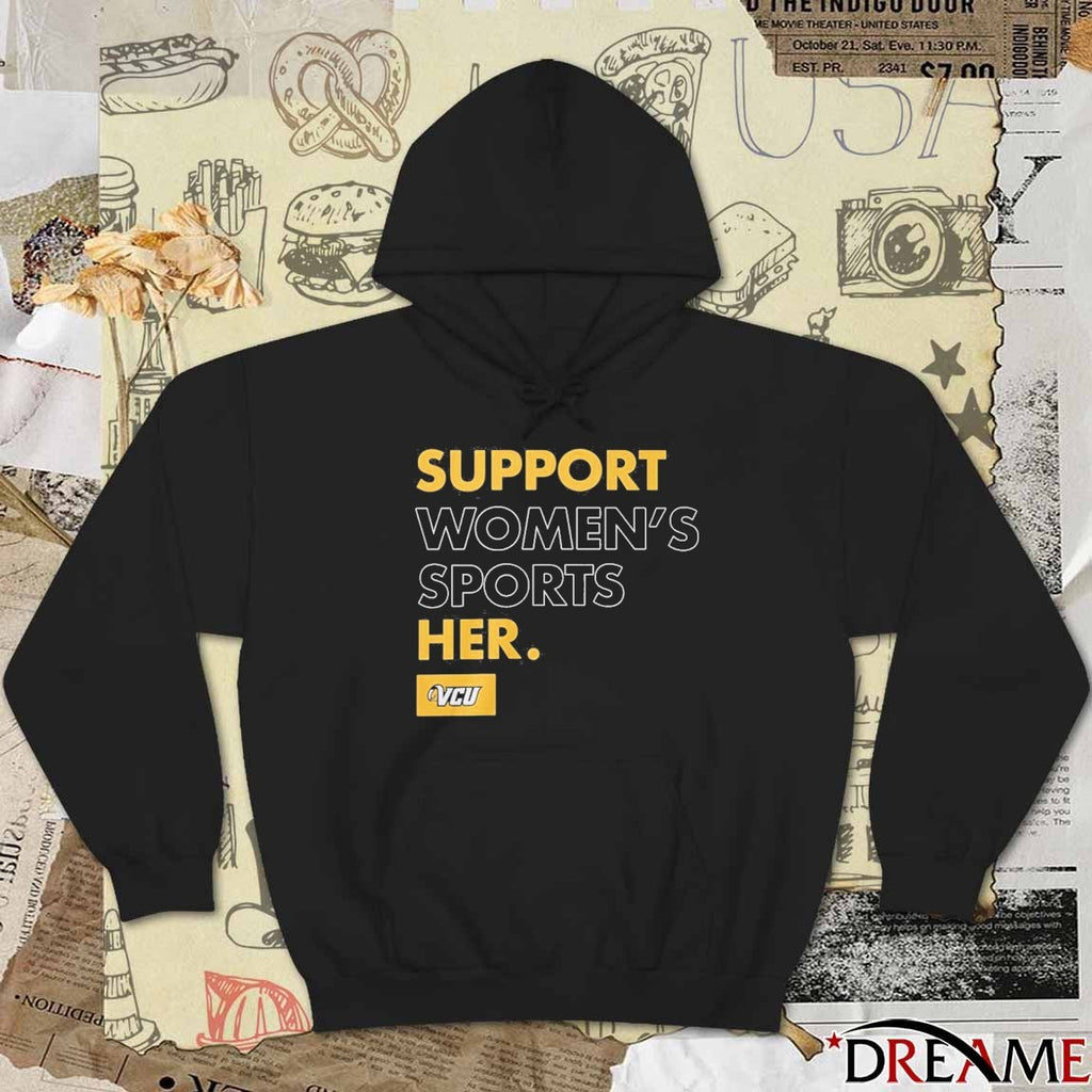Support Women’s Sports Her VCU Rams t-shirt