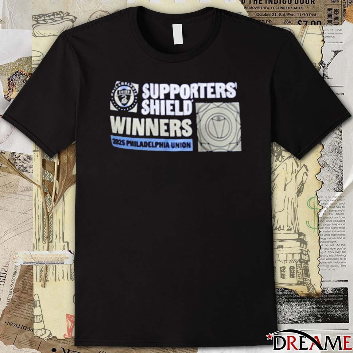 Supporters Shield Winners 2025 MLS Philadelphia Union t-shirt