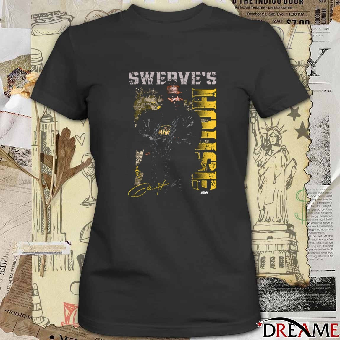 Swerve Strickland – House Rules AEW Signature t-shirt