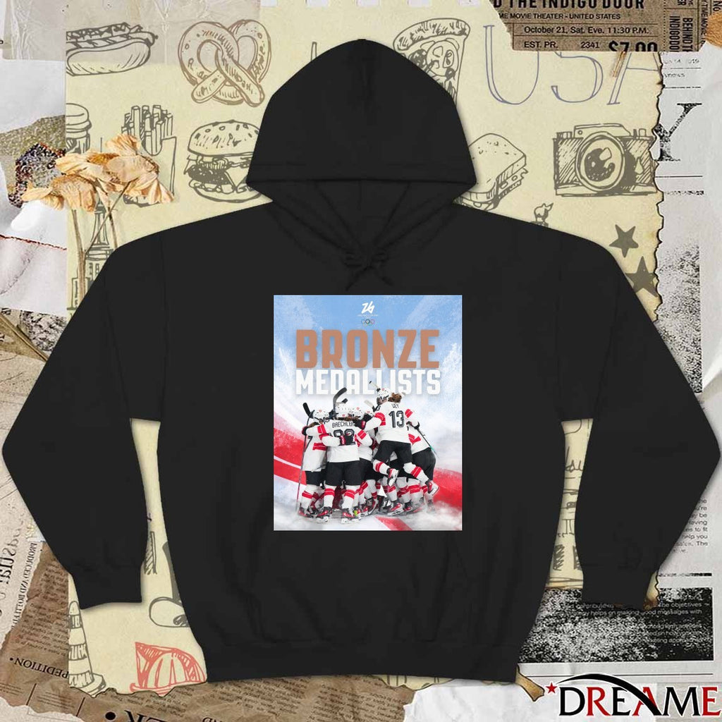 Switzerland Hockey Olympic Bronze Medallists 2026 Milano Cortina 2026 t-shirt