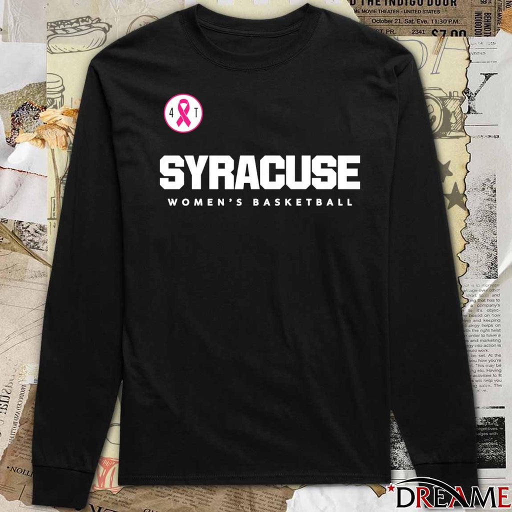 Syracuse Women’s Basketball Pink-Out Breast Cancer Awareness t-shirt
