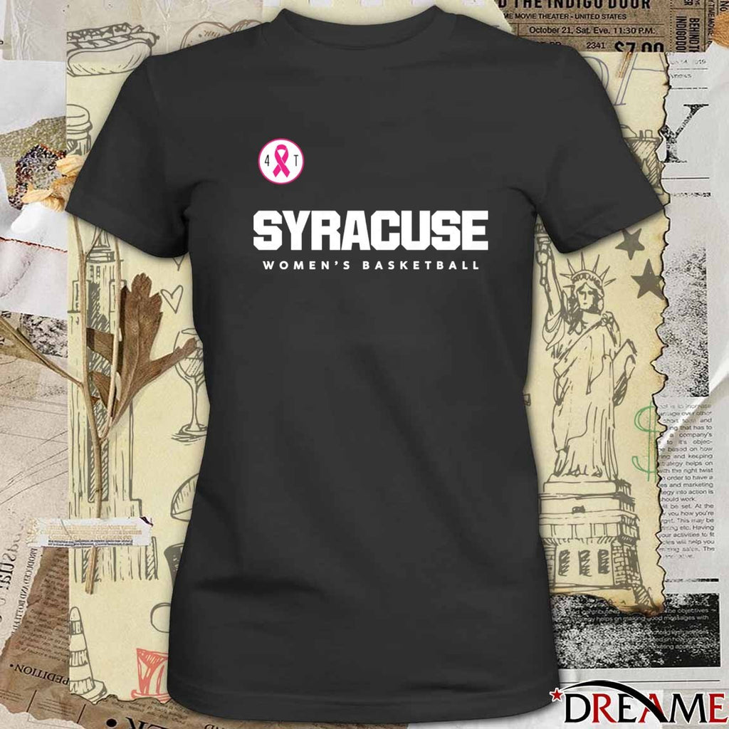Syracuse Women’s Basketball Pink-Out Breast Cancer Awareness t-shirt