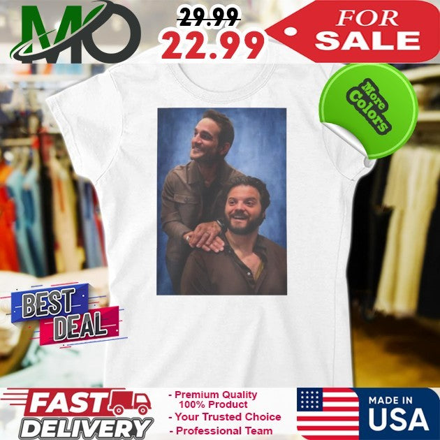 T-Bob Hebert and Jacob Hester Sports Talk Fan T-Shirt