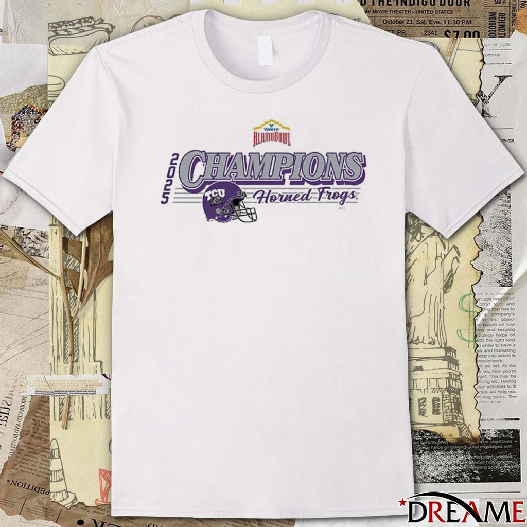 TCU Horned Frogs 2025 Alamo Bowl Champions t-shirt