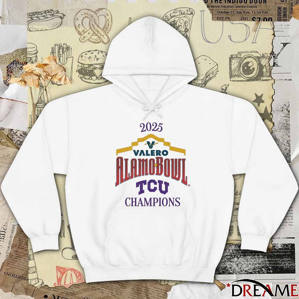 TCU Horned Frogs 2025 Valero Alamo Bowl Champions t-shirt
