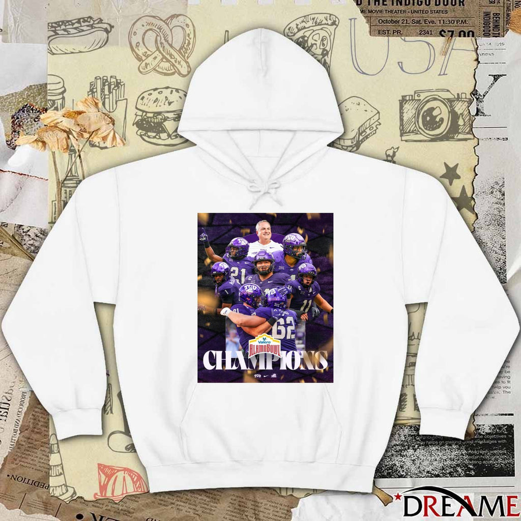 TCU Horned Frogs 2025 Valero Alamo Bowl Champions Poster t-shirt