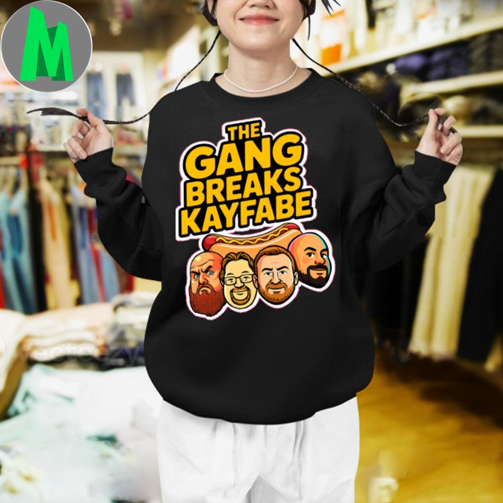 TGBK Logo The Gang Breaks Kayfabe Shirt