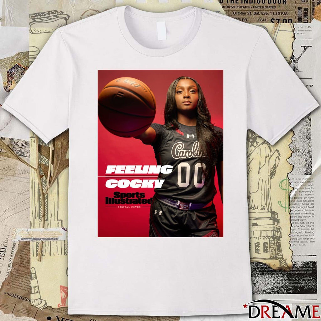 Ta’Niya Latson Feeling Cocky South Carolina Gamecocks Sports Illustrated Poster t-shirt