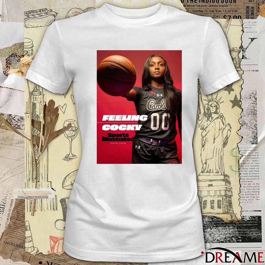 Ta’Niya Latson Feeling Cocky South Carolina Gamecocks Sports Illustrated Poster t-shirt