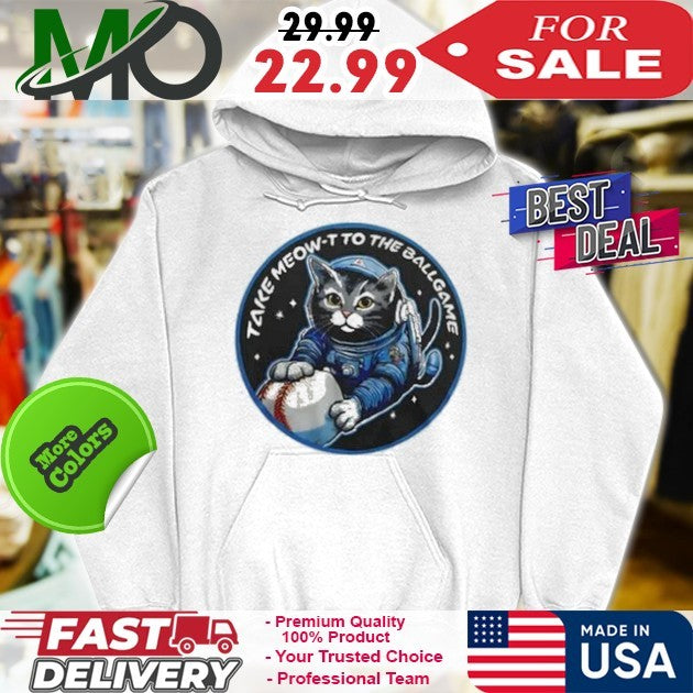 Take Meow-T To The Ballgame Rocket City Trash Pandas Cat Night Special Edition Shirt