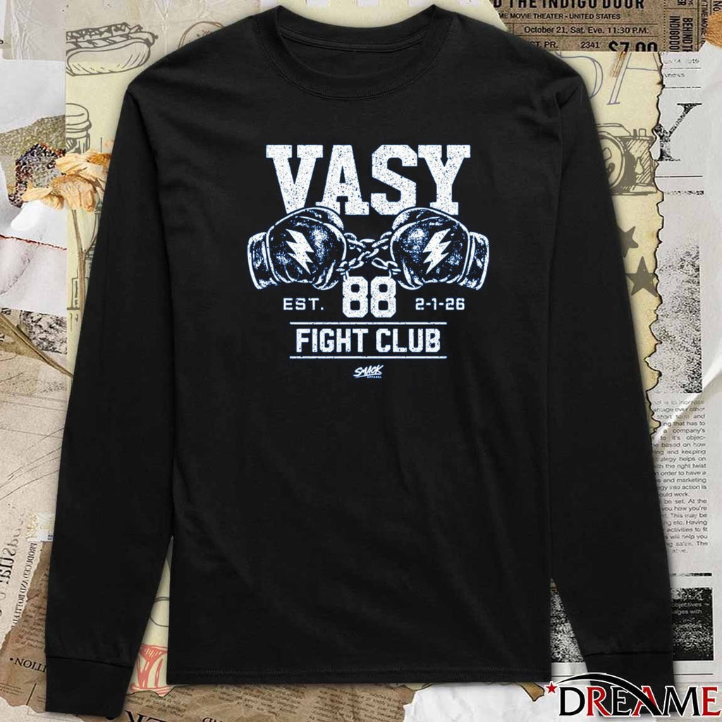 Tampa Bay. Vasy Fight Club 2026 Est 88 February 1 t-shirt
