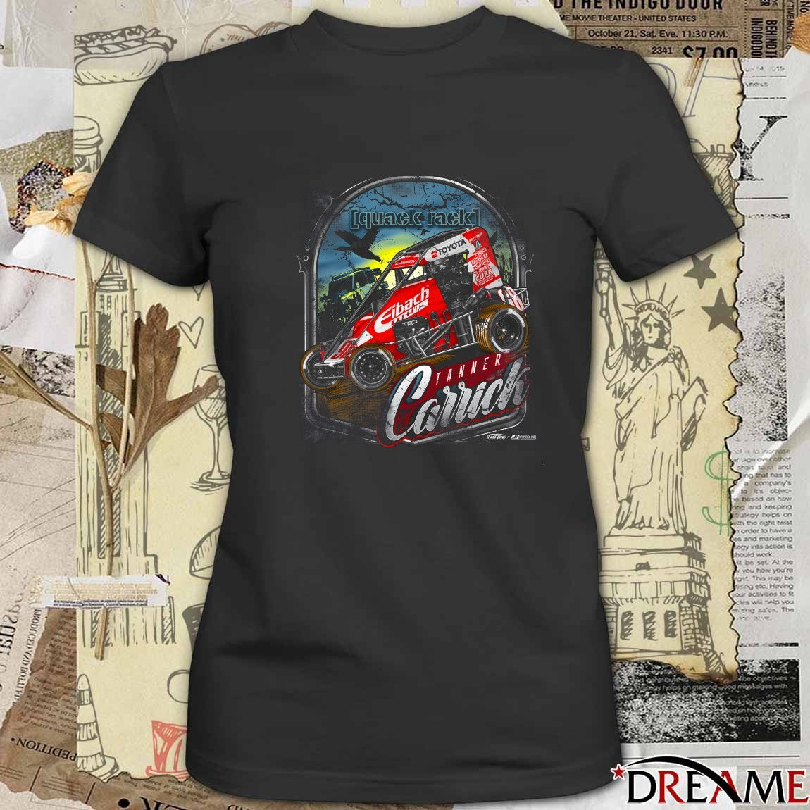 Tanner Carrick Quack Rack 97K Eibach Fast Time Studios t-shirt