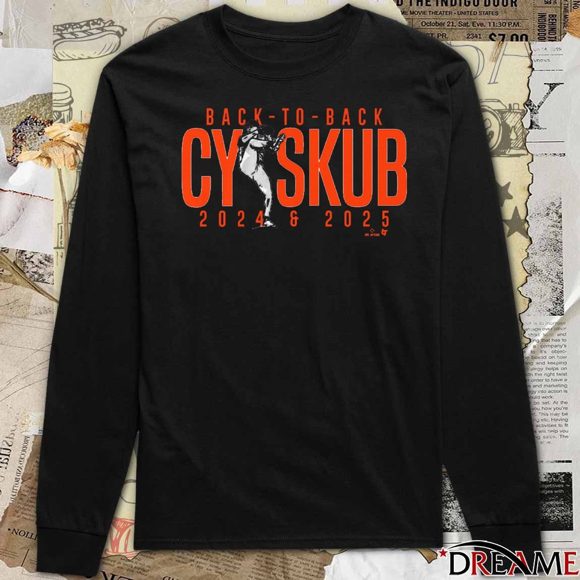 Tarik Skubal Cy Skub Back-to-Back 2024-2025 Detroit Tigers t-shirt