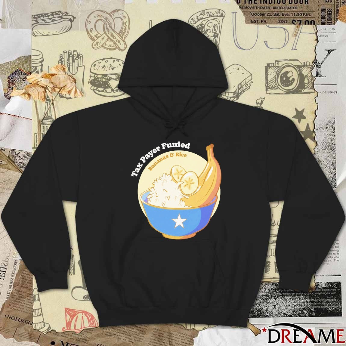Tax Payer Funded Bananas and Rice t-shirt