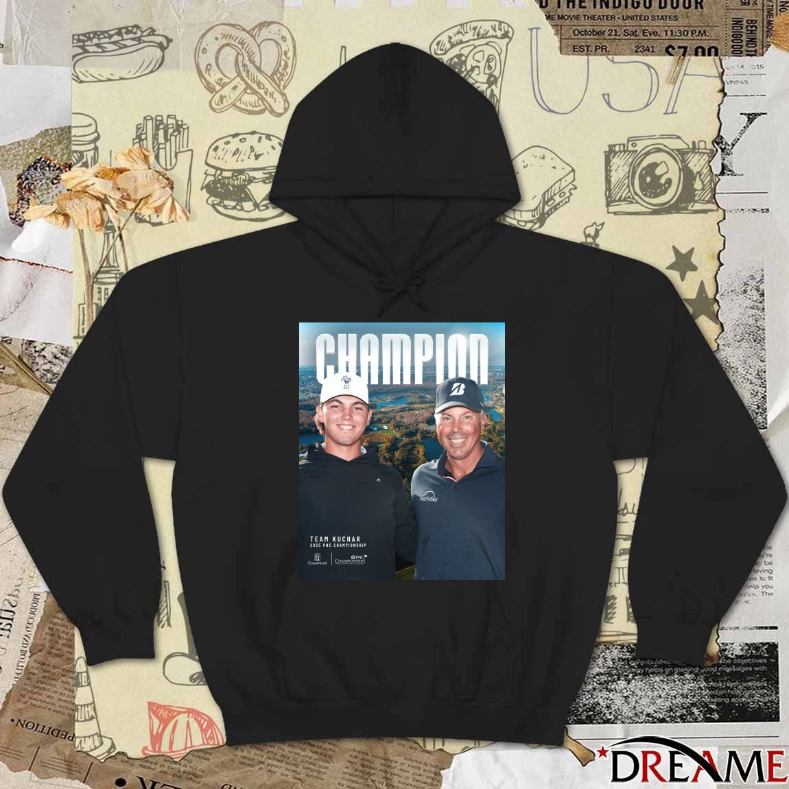 Team Kuchar Matt Kuchar and son Cameron 2025 PNC Championship PGA Tour Poster t-shirt