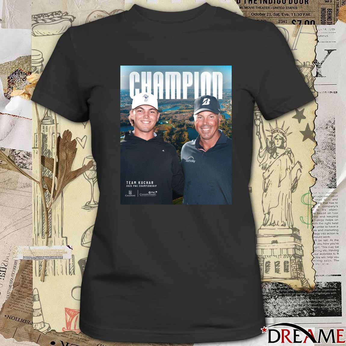 Team Kuchar Matt Kuchar and son Cameron 2025 PNC Championship PGA Tour Poster t-shirt